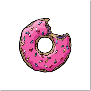 Pink Donut Posters and Art